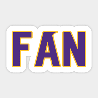 Minnesota LYFE Football SUPER FAN!!! Sticker